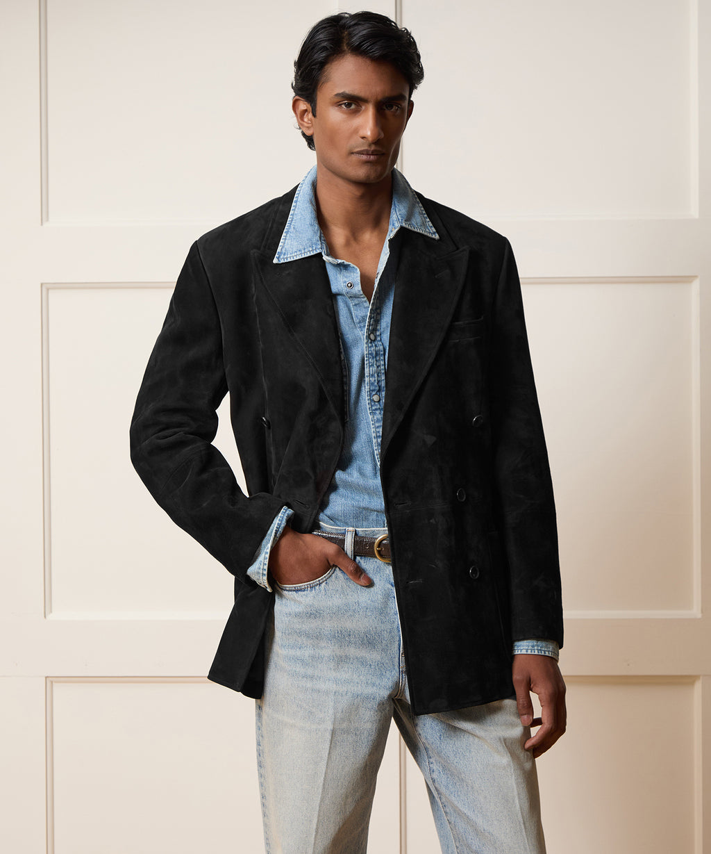 Italian Suede Sport Coat