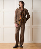 Italian Wool Guncheck Wythe Suit