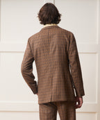 Italian Wool Guncheck Wythe Suit