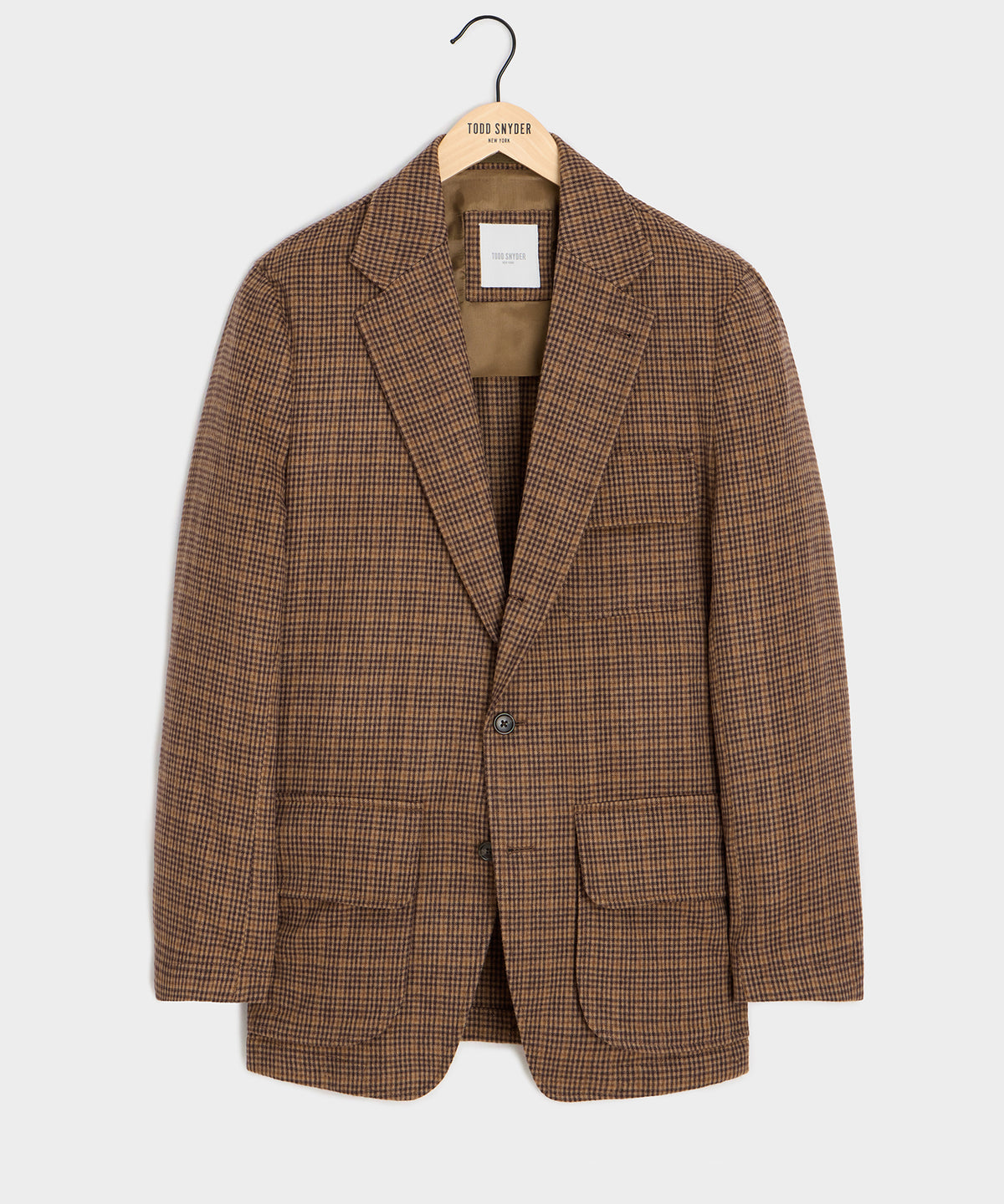 Italian Wool Guncheck Wythe Suit