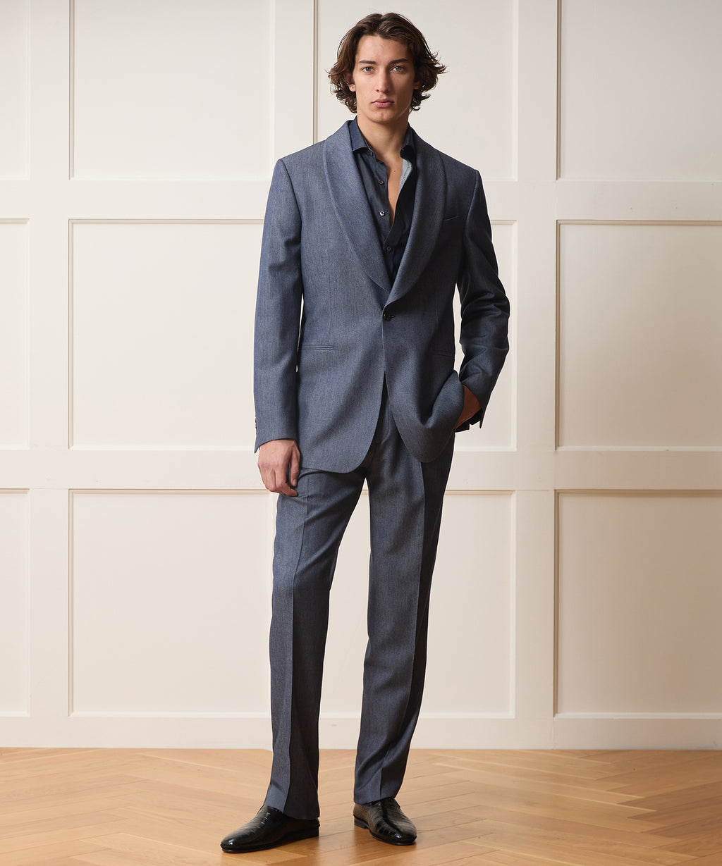 Italian Cashmere Dayshawl Tuxedo