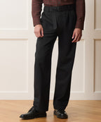 Italian Belted Barrel Pant