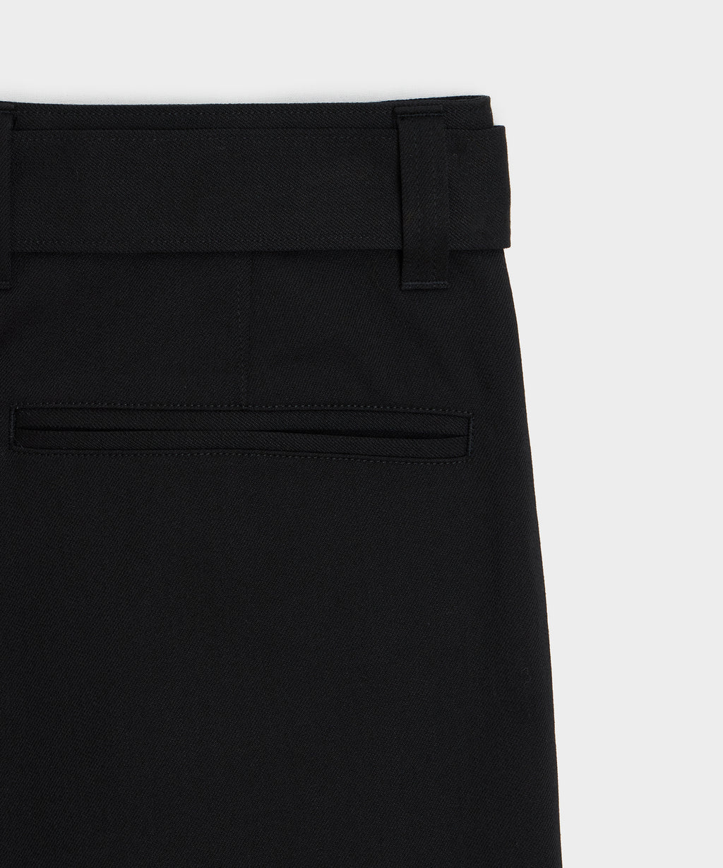 Italian Belted Barrel Pant