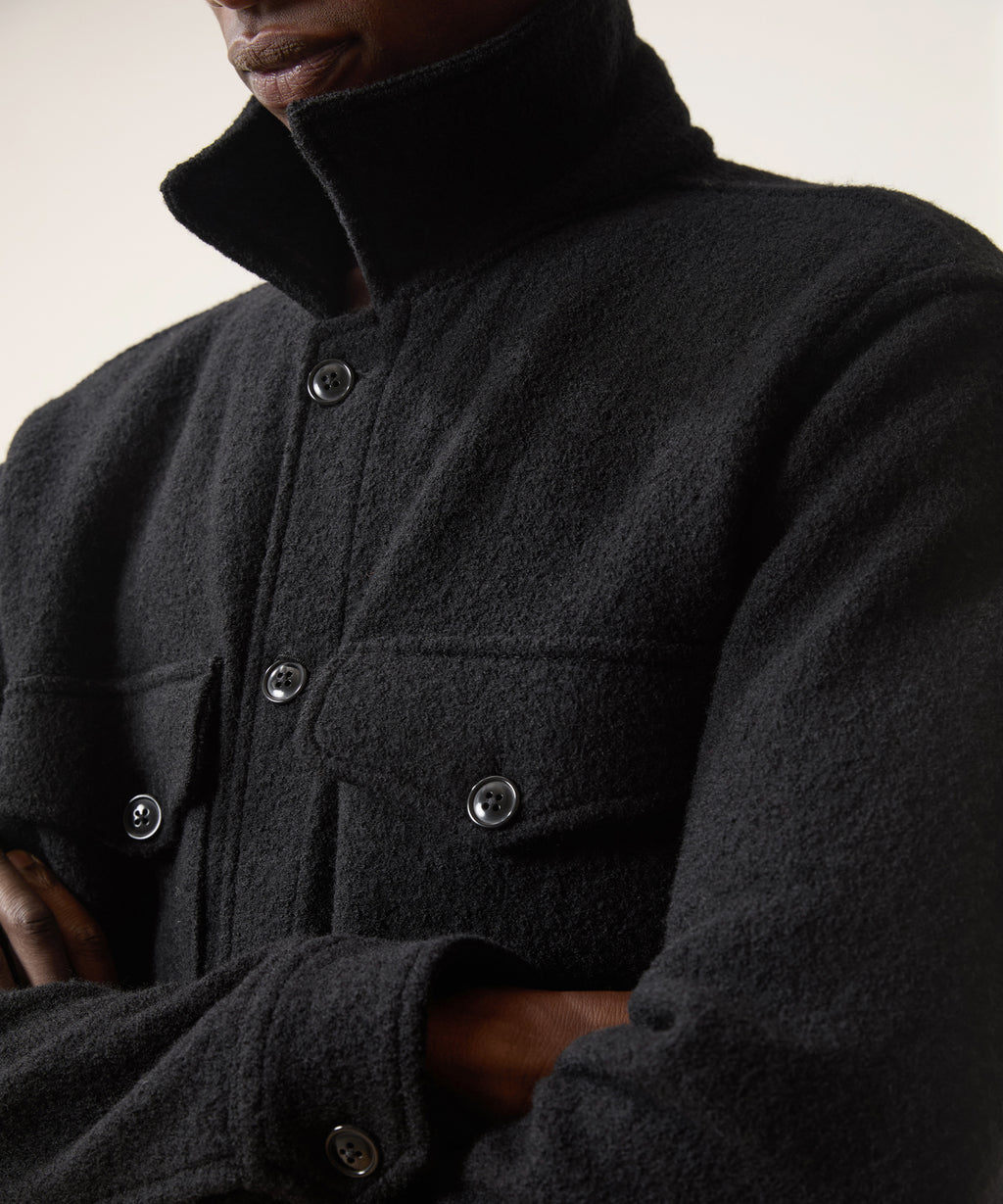 Boiled Wool CPO Jacket