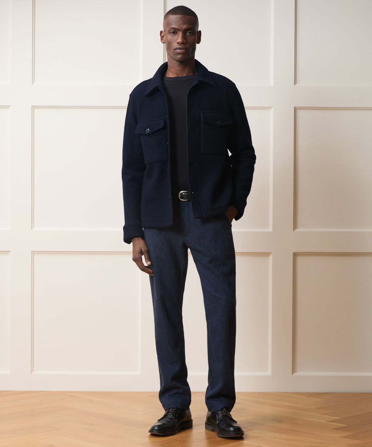 Boiled Wool CPO Jacket