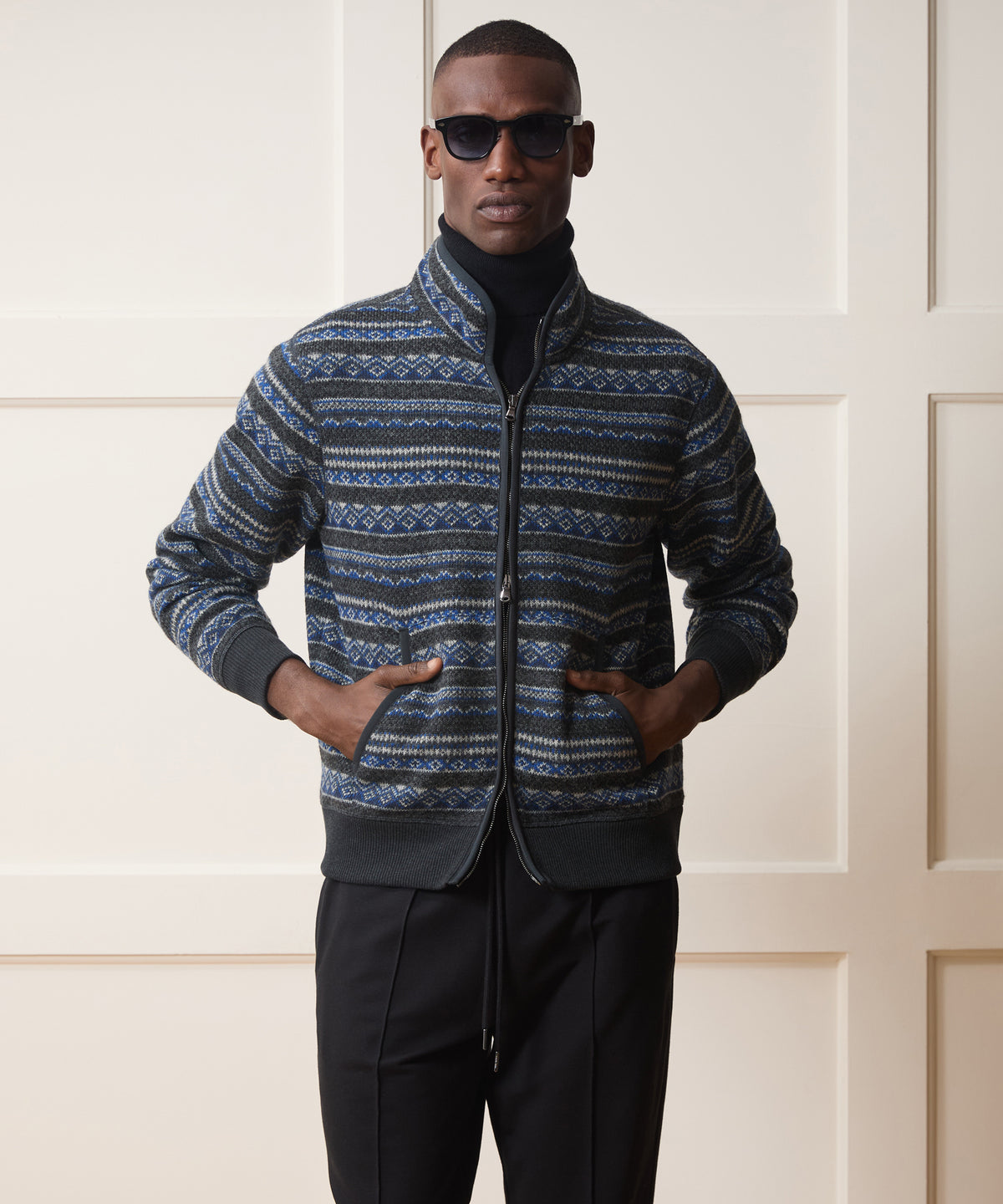 Italian Fair Isle Jacket