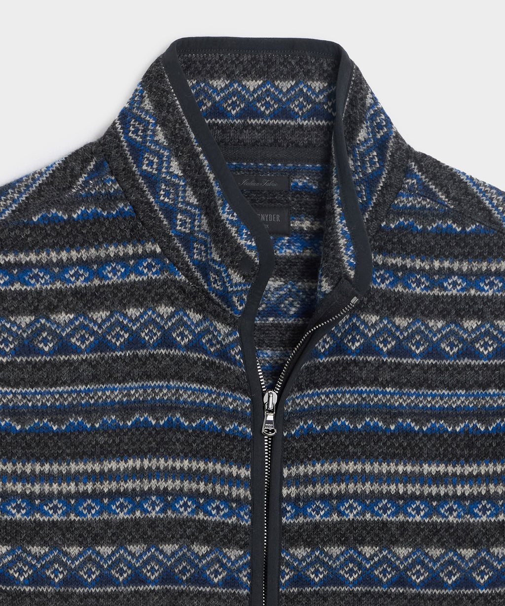 Italian Fair Isle Jacket