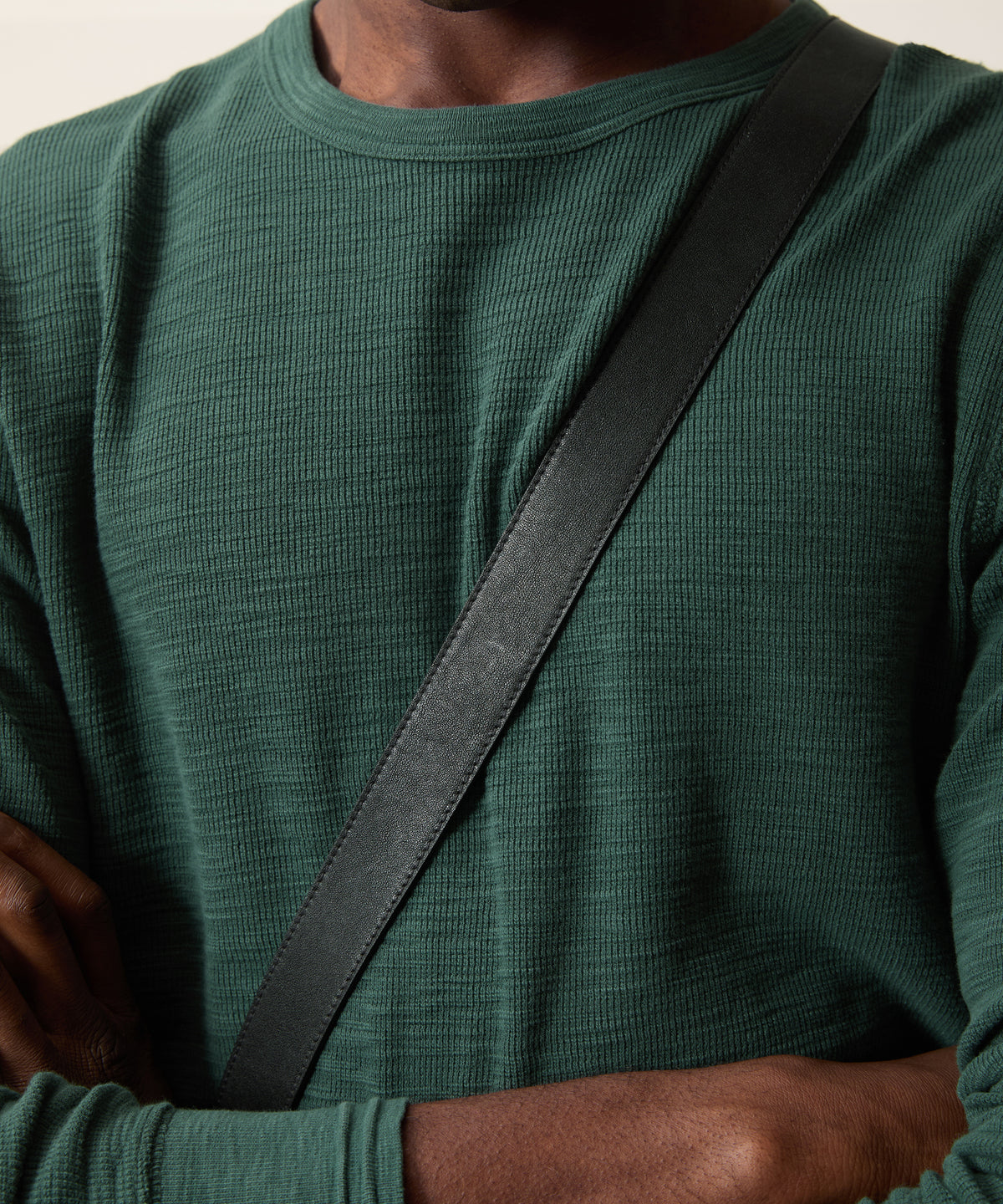 Lightweight Mini Waffle Tee