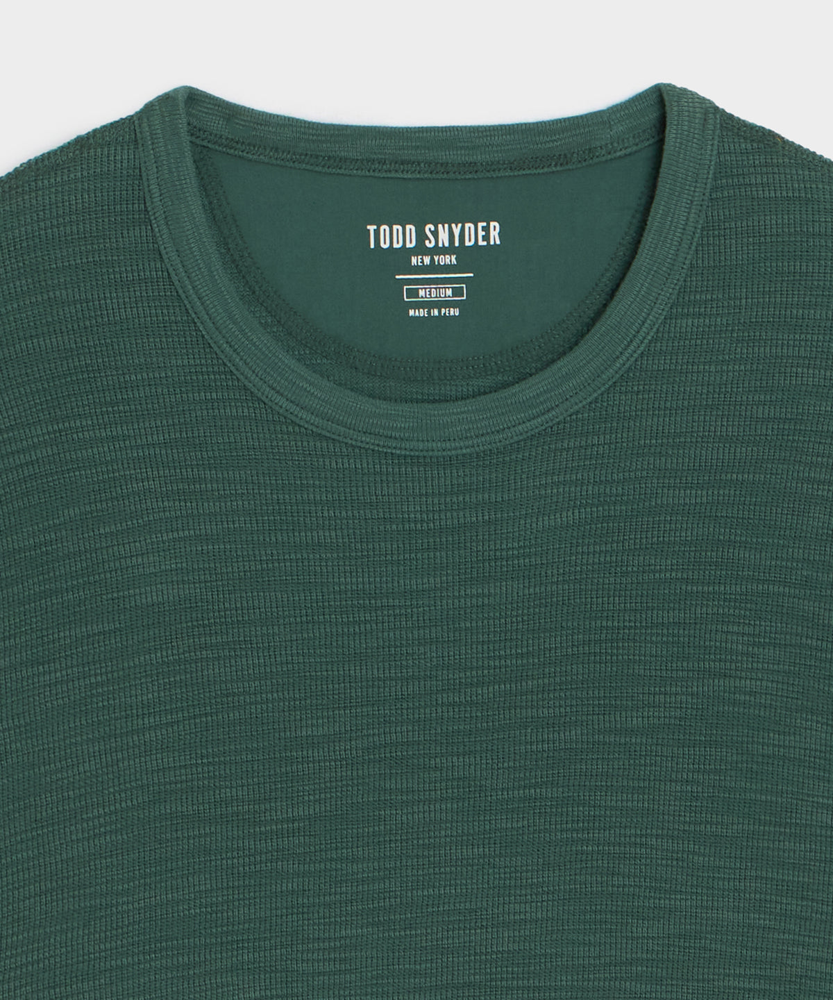 Lightweight Mini Waffle Tee