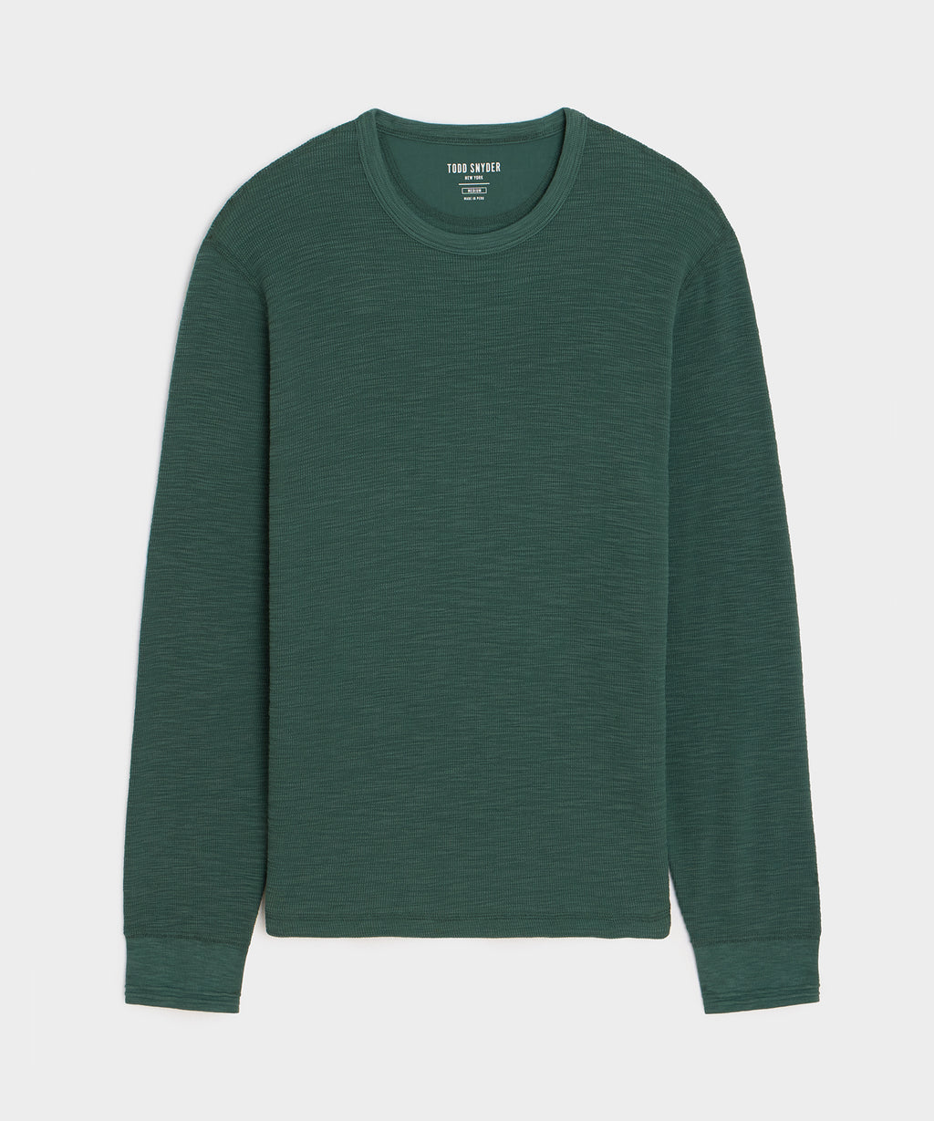 Lightweight Mini Waffle Tee