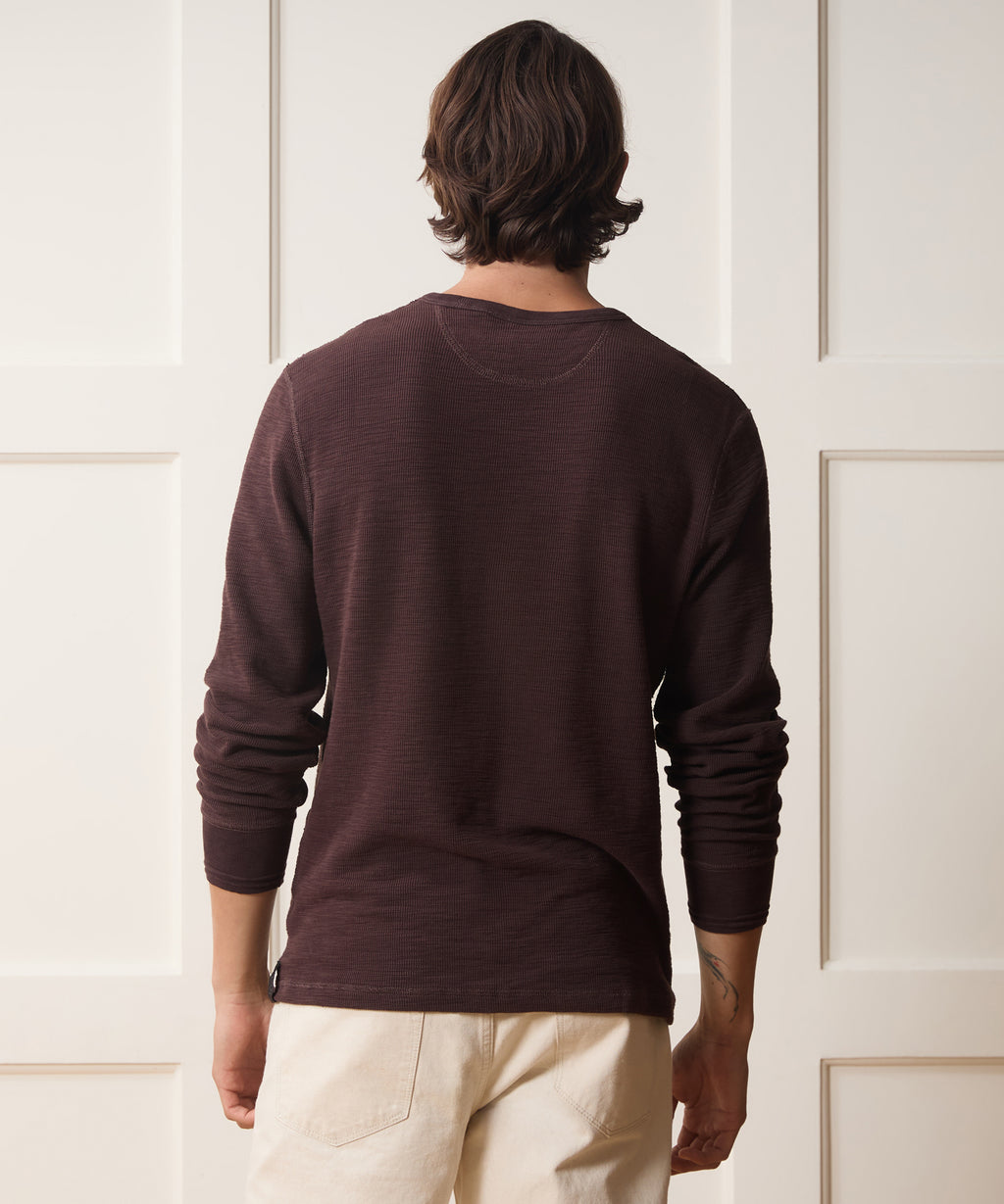 Lightweight Mini Waffle Tee
