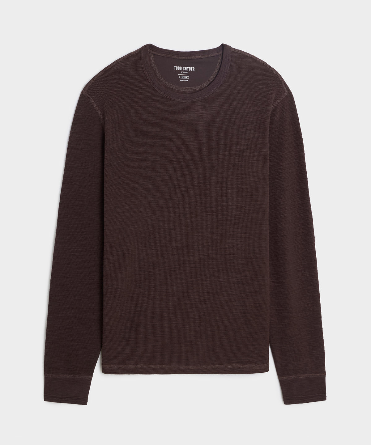 Lightweight Mini Waffle Tee