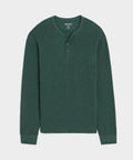 Lightweight Mini Waffle Henley