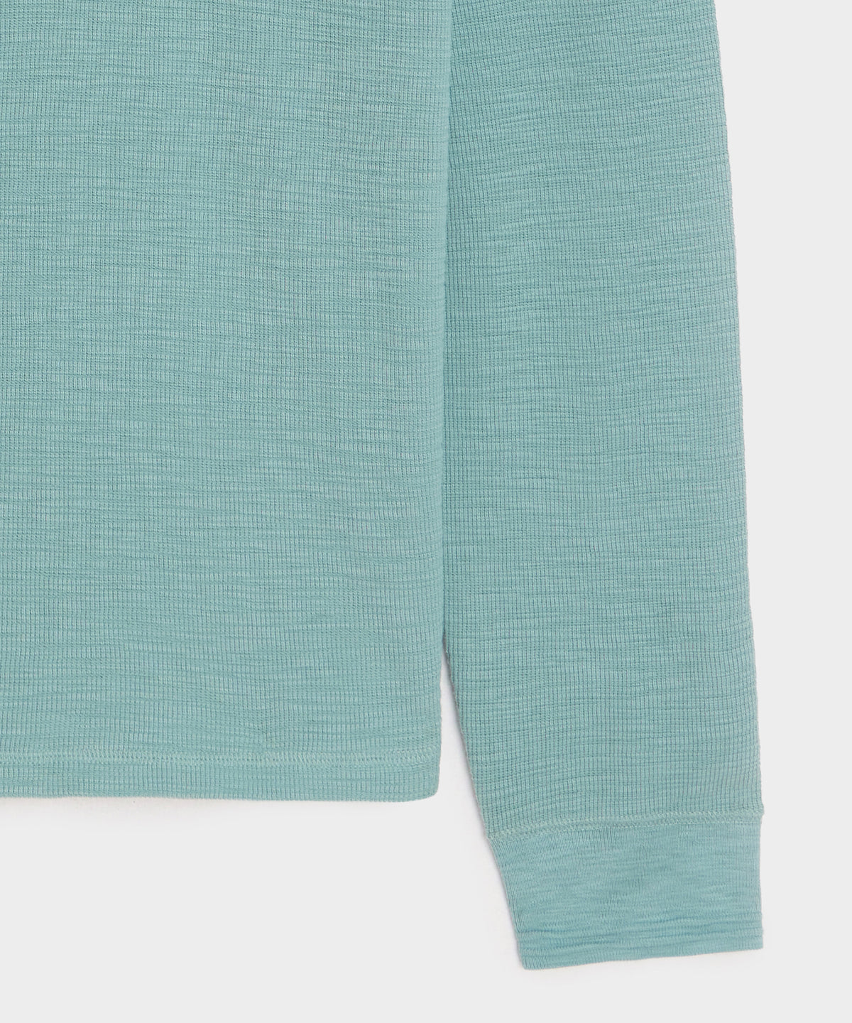 Lightweight Mini Waffle Henley