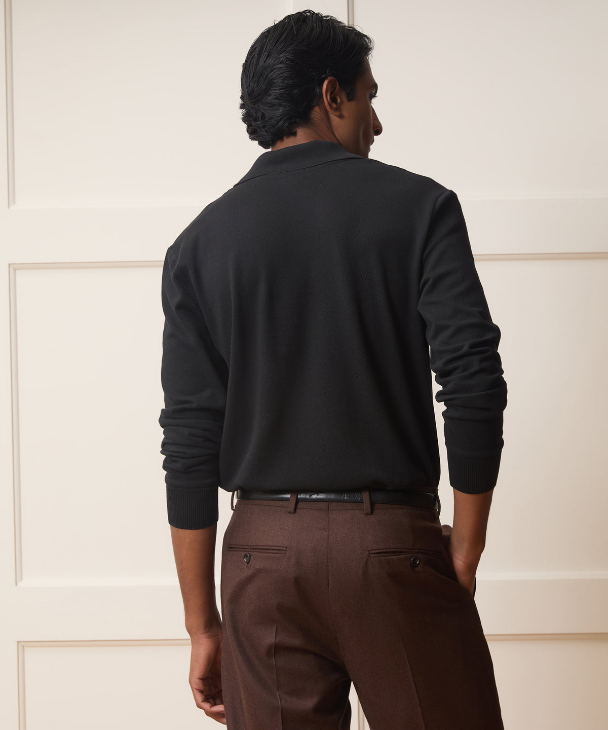 Long-Sleeve Grant Polo