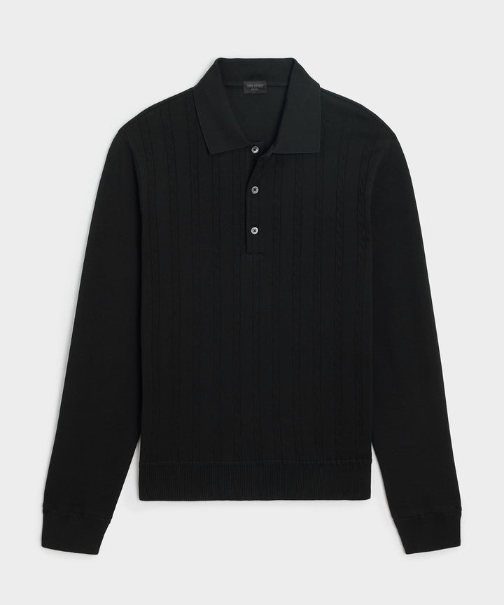 Long-Sleeve Grant Polo