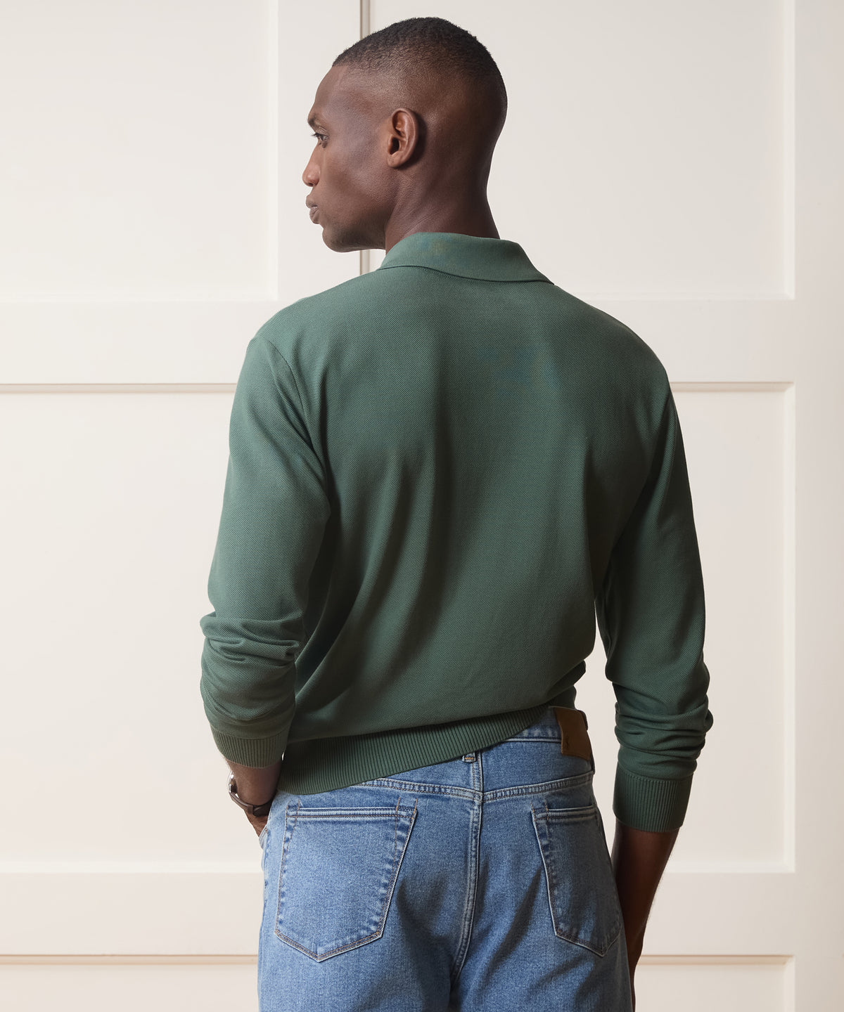 Long-Sleeve Grant Polo