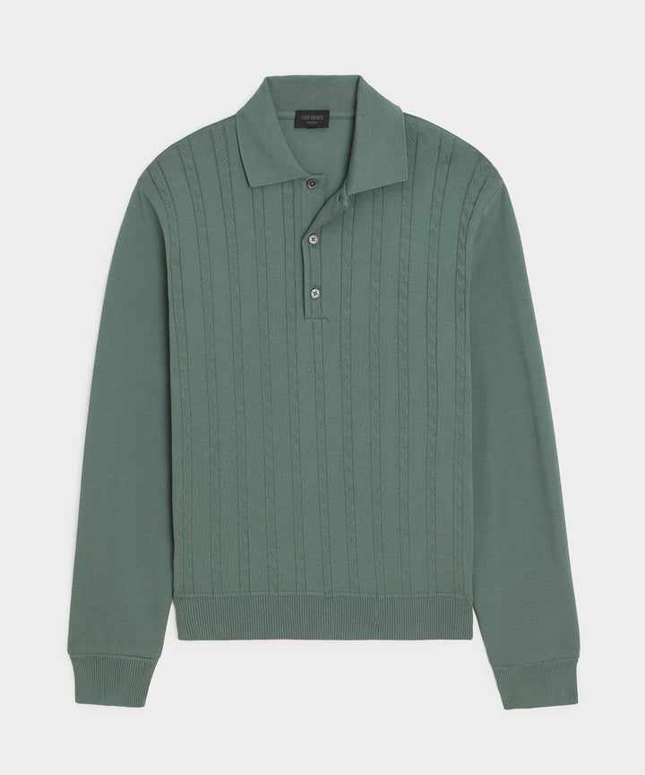 Long-Sleeve Grant Polo