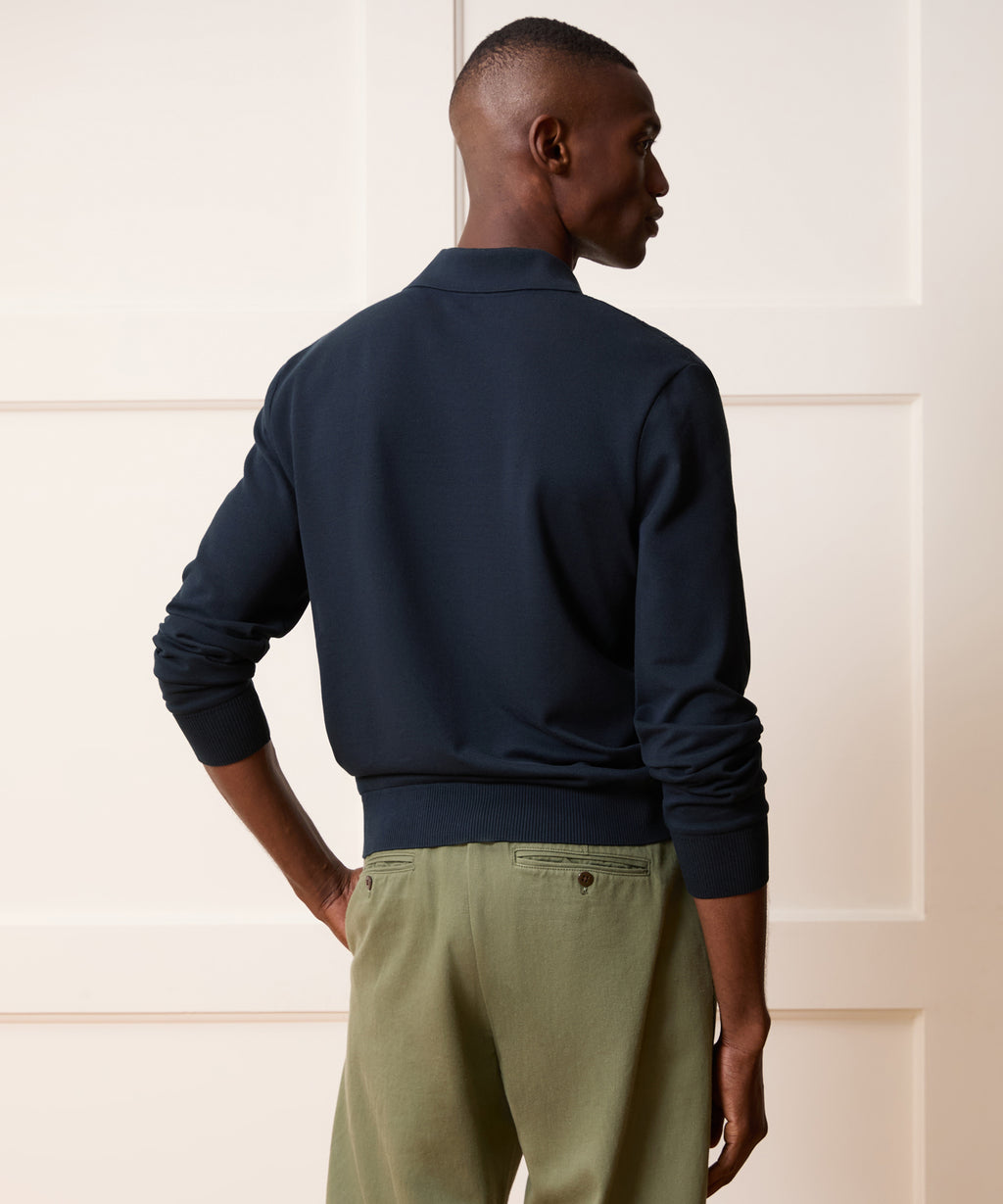 Long-Sleeve Grant Polo