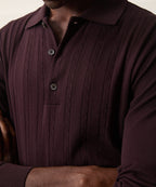 Long-Sleeve Grant Polo