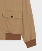 Italian Gabardine Bomber Jacket