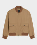 Italian Gabardine Bomber Jacket