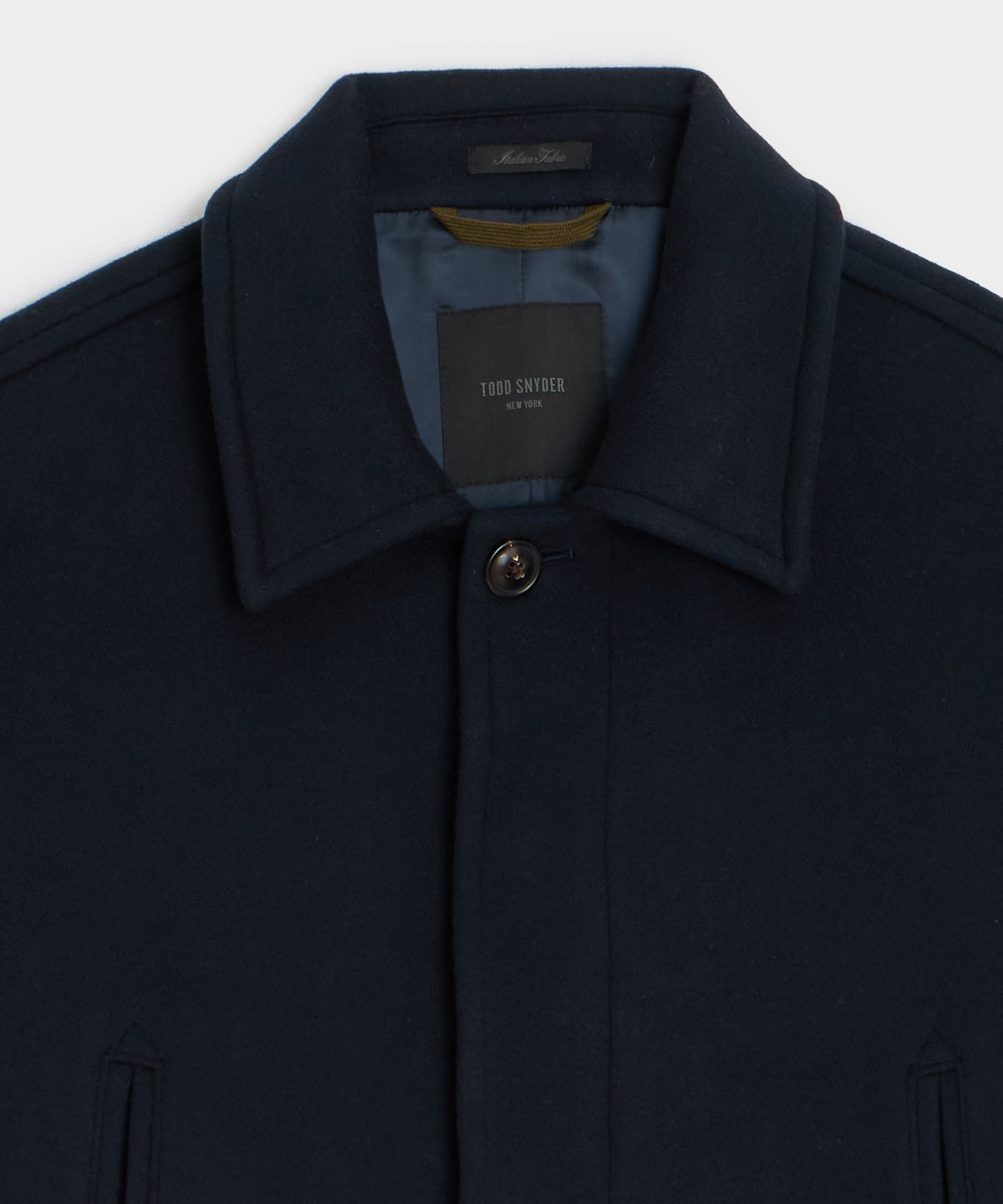 Italian Wool-Cashmere Car Coat