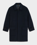 Italian Wool-Cashmere Car Coat