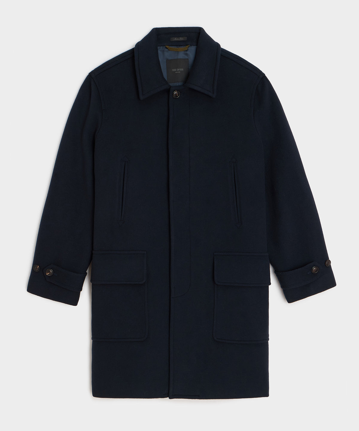 Italian Wool-Cashmere Car Coat