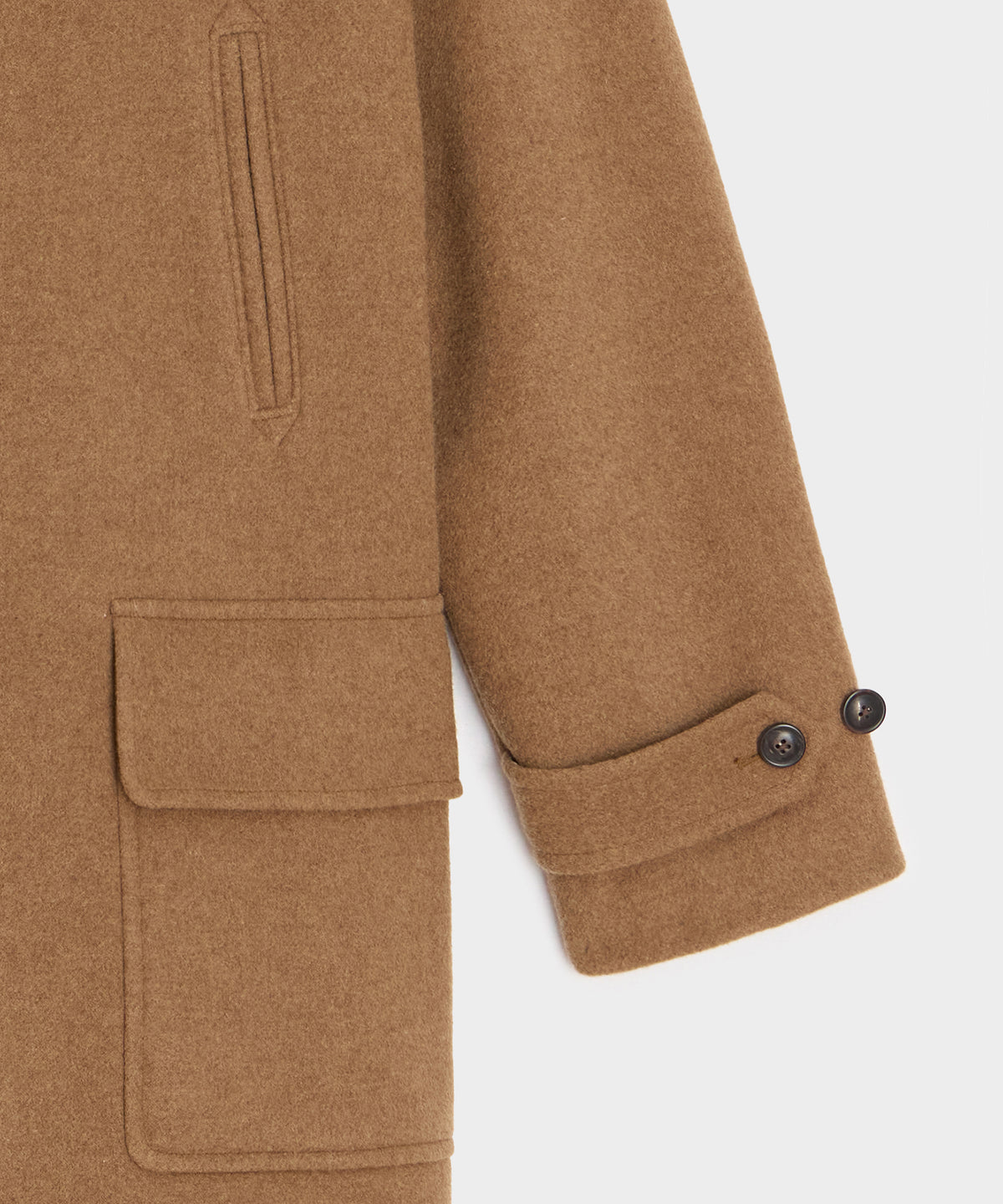 Italian Wool-Cashmere Car Coat