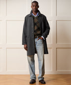 Italian Houndstooth Car Coat