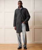 Italian Houndstooth Car Coat