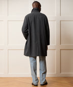 Italian Houndstooth Car Coat