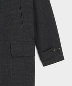 Italian Houndstooth Car Coat