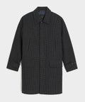 Italian Houndstooth Car Coat
