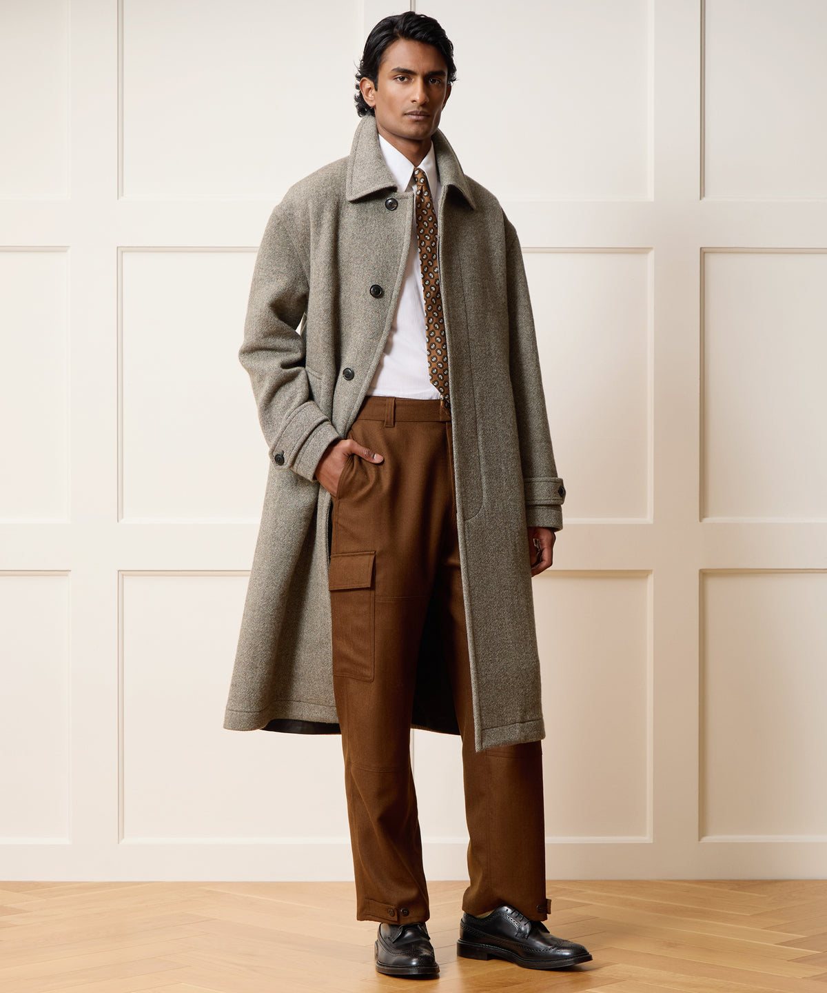 Italian Oversized Balmacaan
