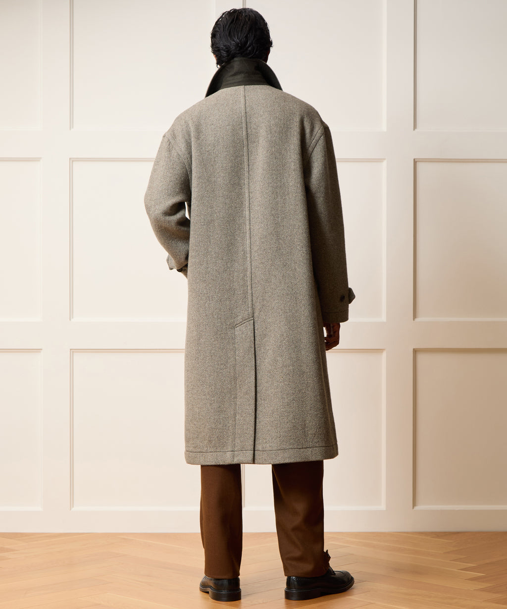 Italian Oversized Balmacaan