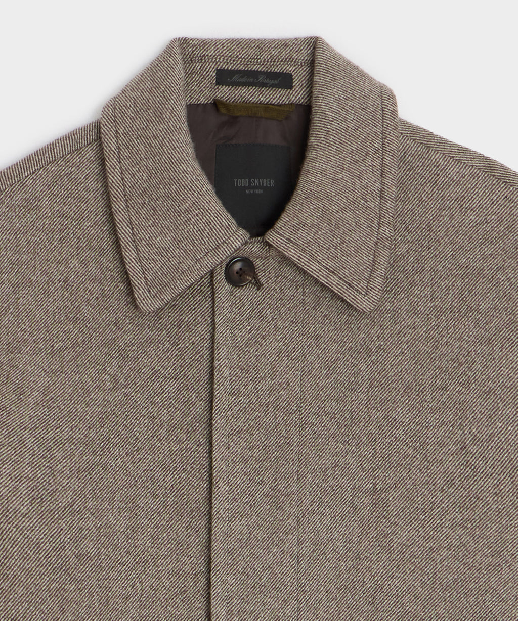 Italian Oversized Balmacaan