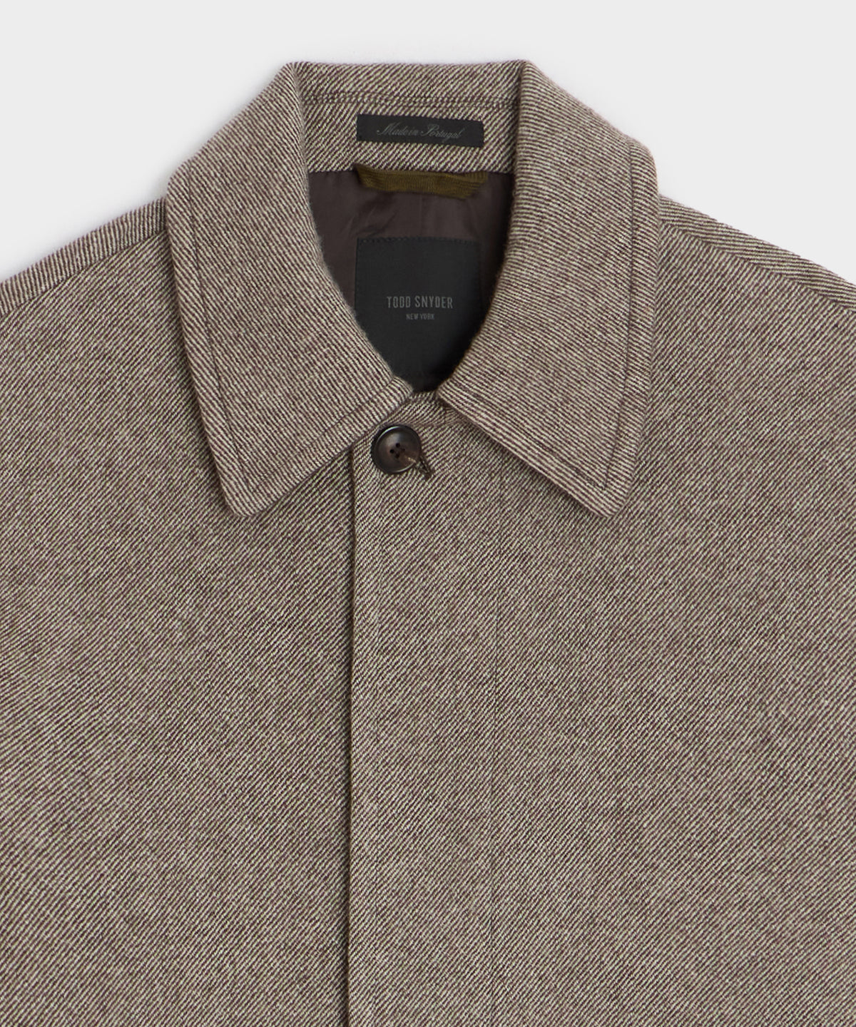 Italian Oversized Balmacaan