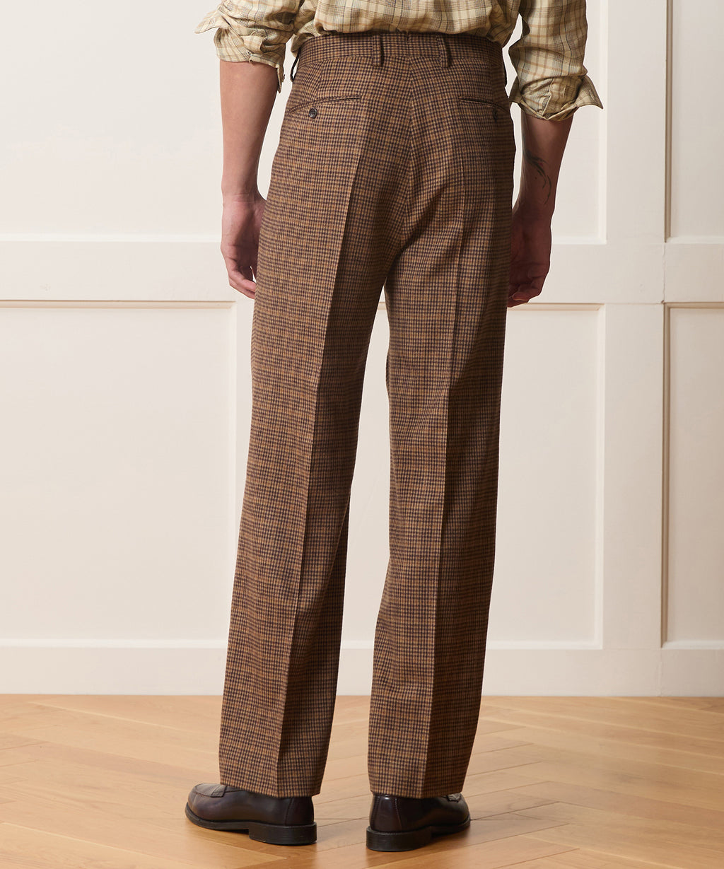 Italian Wool Guncheck Wythe Suit
