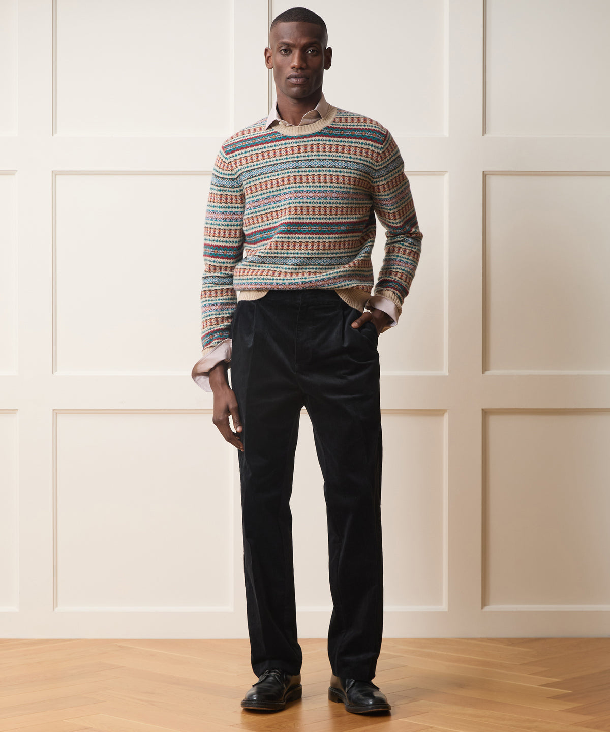 Italian Corduroy Officer Trouser