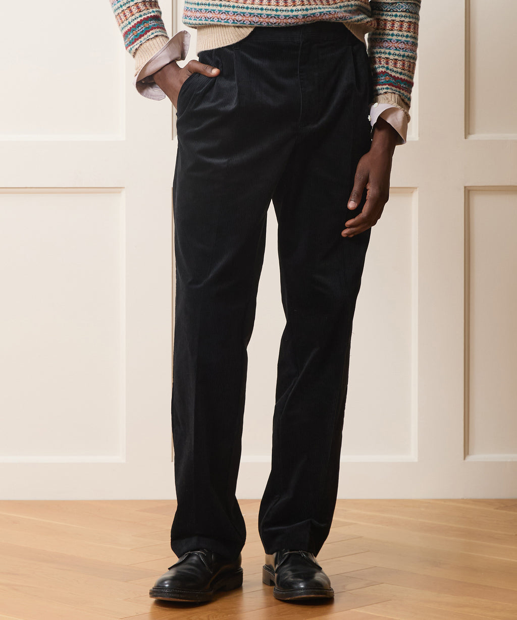 Italian Corduroy Officer Trouser