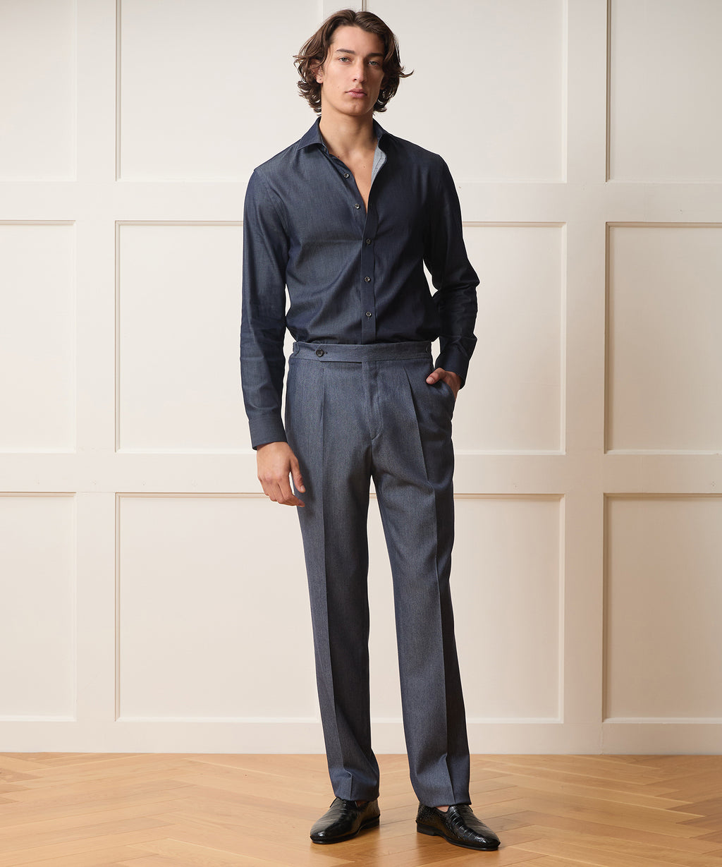 Italian Cashmere Dayshawl Tuxedo