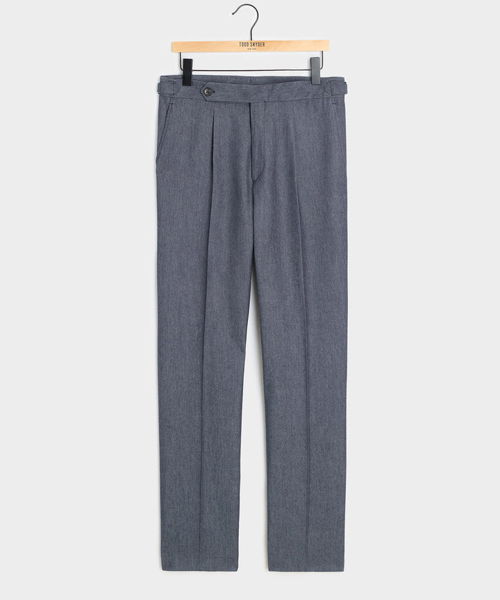 Italian Cashmere Side Tab Trouser