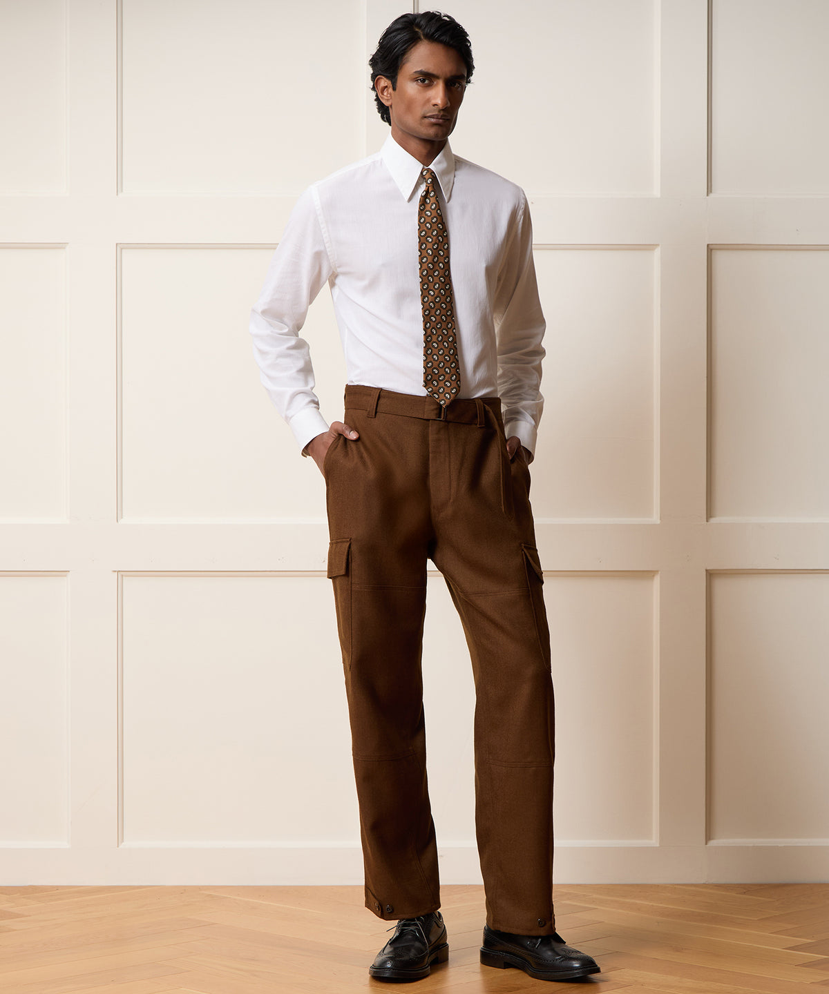 Italian Belted Cargo Pant