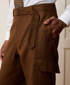 Italian Belted Cargo Pant