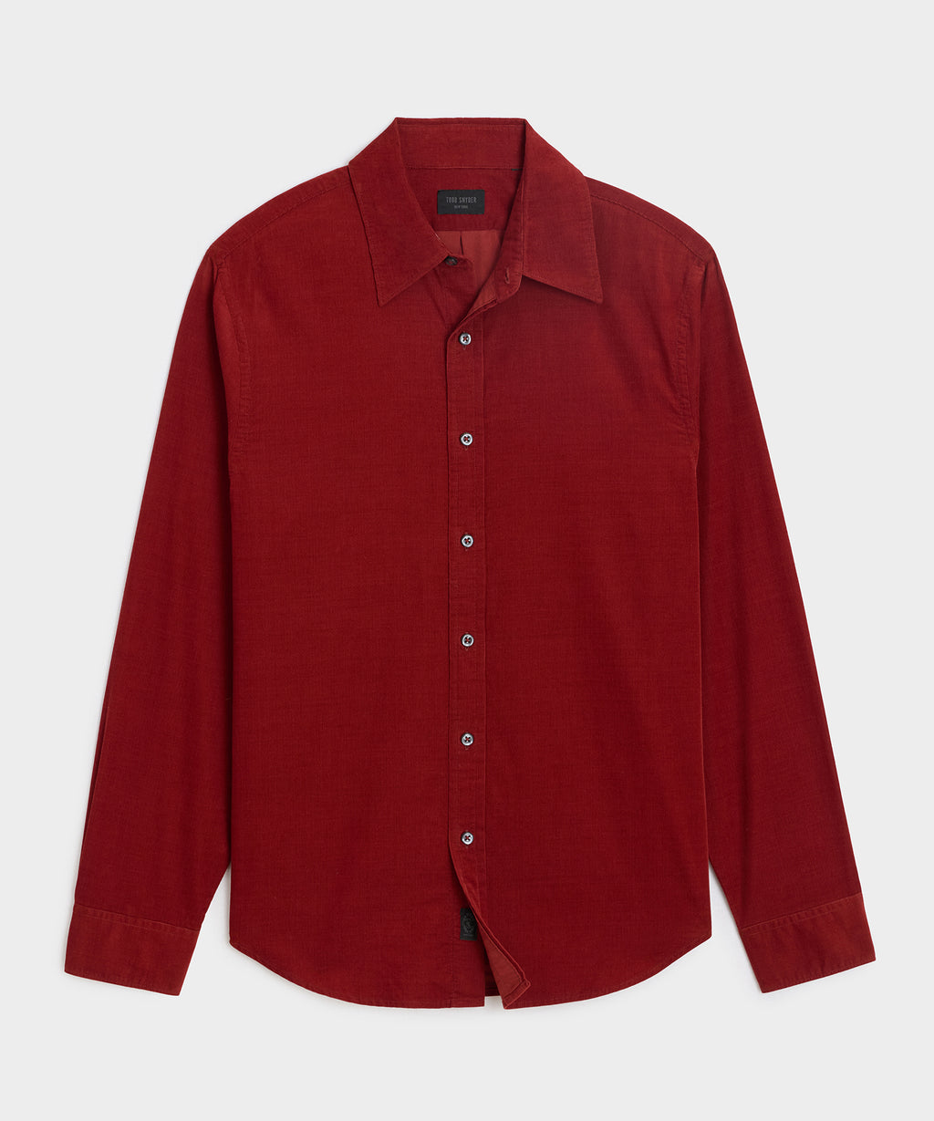 Corduroy Sport Shirt