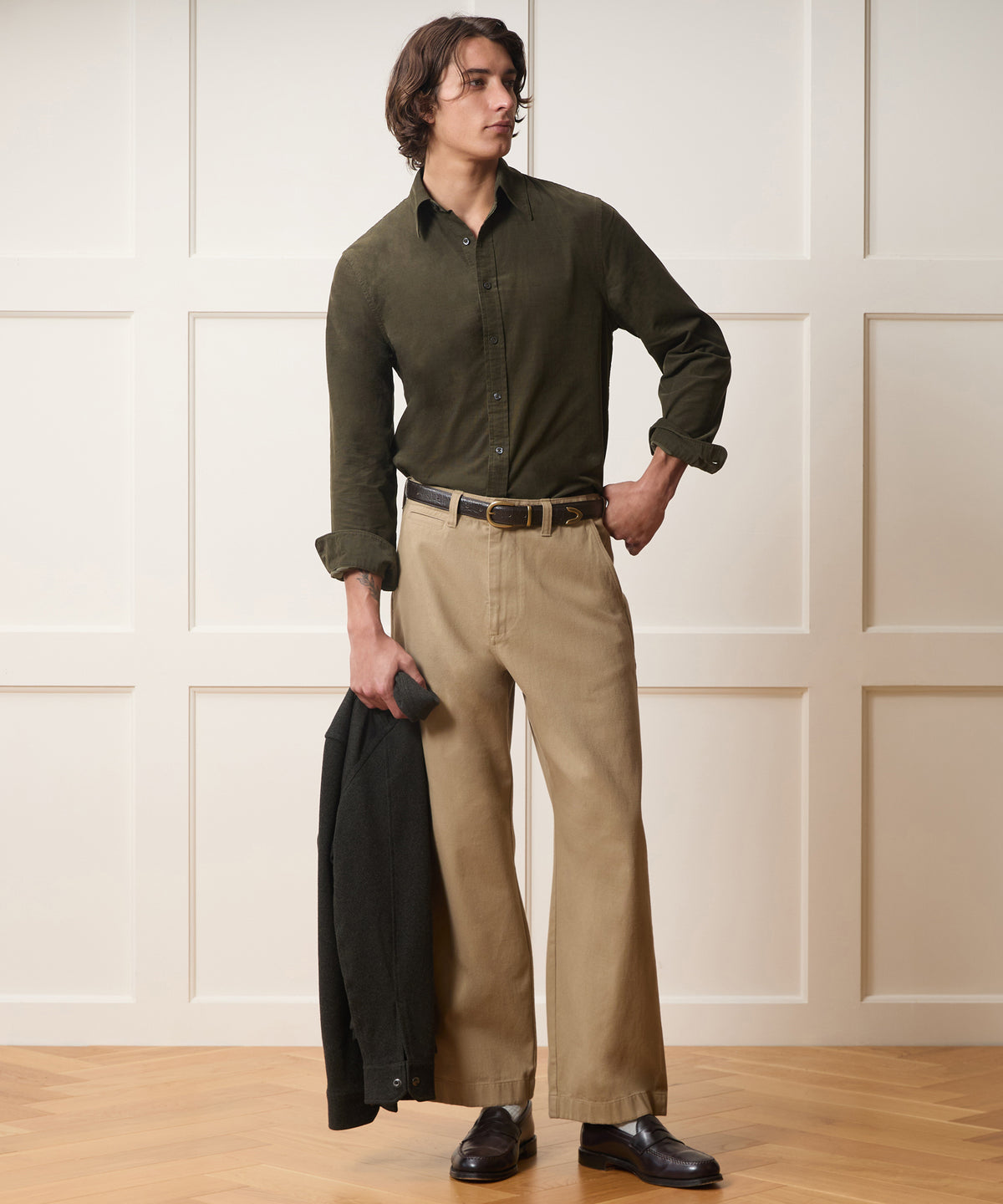 Corduroy Sport Shirt