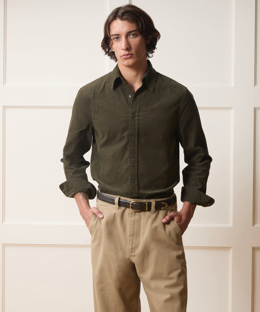 Corduroy Sport Shirt