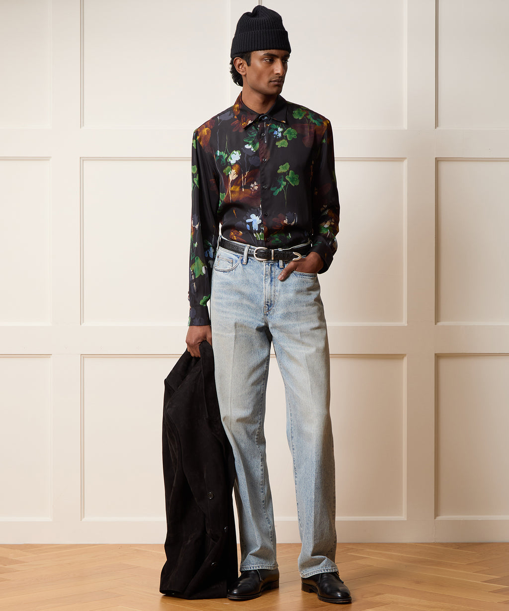 Italian Floral Big Shirt